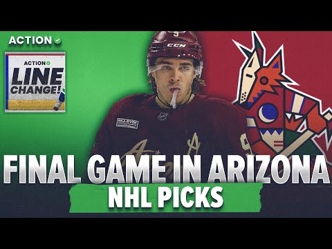 Bet Arizona Coyotes to Win LAST GAME at Mullett Arena? NHL Picks & Predictions 4/17 | Line Change article feature image