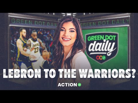 Should LeBron James join the Golden State Warriors? | NBA Picks & Props | CBB Bets | Green Dot Daily article feature image