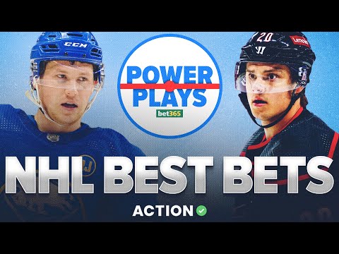 NHL Best Bets: Hurricanes-Maple Leafs, Sabres-Red Wings, Sharks-Blue Jackets Picks | Power Plays article feature image