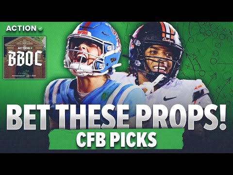 Top 5 CFB Player Props To Bet for NCAA Football Week 10! College Football Picks & Predictions | BBOC article feature image