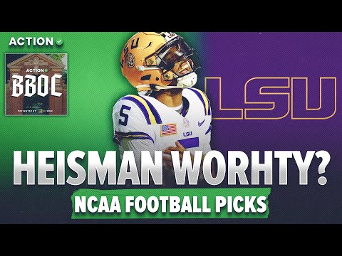 Should LSU's Jayden Daniels be 2023 Heisman Award FAVORITE? College Football Week 12 Picks | BBOC article feature image