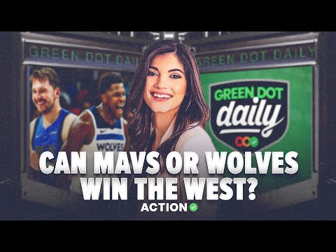 Are Minnesota Timberwolves & Dallas Mavericks SLEEPERS to Win the West? NBA Picks | Green Dot Daily article feature image