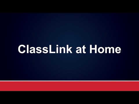 ClassLink at Home