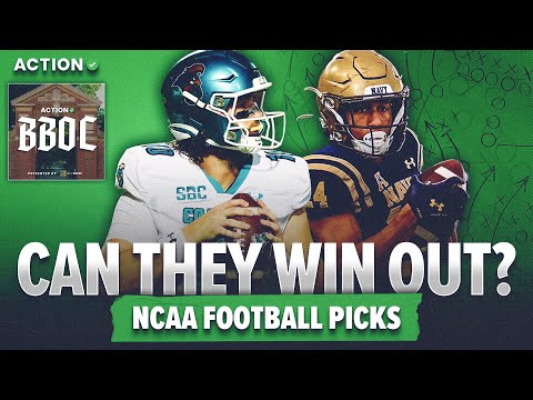 Bet These 2 College Football Teams Who NEED to Win Out to Make a Bowl Game! CFB Week 11 Picks | BBOC article feature image