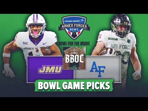 James Madison vs Air Force: Armed Forces Bowl Picks | College Football Bowl Game Best Bets | BBOC article feature image