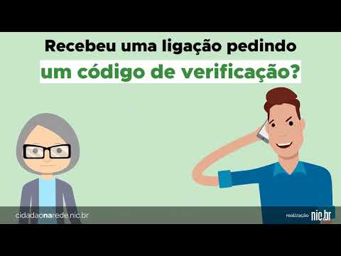 Ilustração Não informe códigos de verificação para outras pessoas