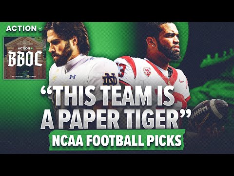 Are Sam Hartman & Notre Dame OR Caleb Williams & USC in DANGER? College Football Week 7 Picks | BBOC article feature image