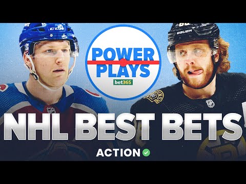 NHL Best Bets: Jets-Avalanche, Bruins-Penguins, Red Wings-Maple Leafs Picks | Power Plays article feature image