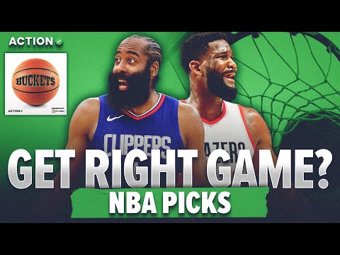 Will James Harden & LA Clippers DESTROY Deandre Ayton & Portland Trail Blazers? NBA Picks | Buckets article feature image