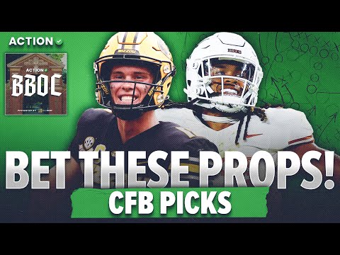 Top 5 CFB Player Props To Bet for NCAA Football Week 6! College Football Picks & Predictions | BBOC article feature image