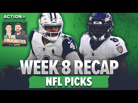 NFL WEEK 8 REACTIONS & Early NFL Week 9 Predictions | NFL Picks | The Favorites article feature image