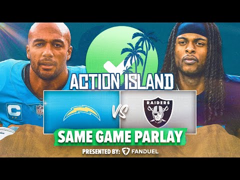 Los Angeles Chargers vs Las Vegas Raiders Player Props & Parlays! NFL TNF Picks | Action Island article feature image