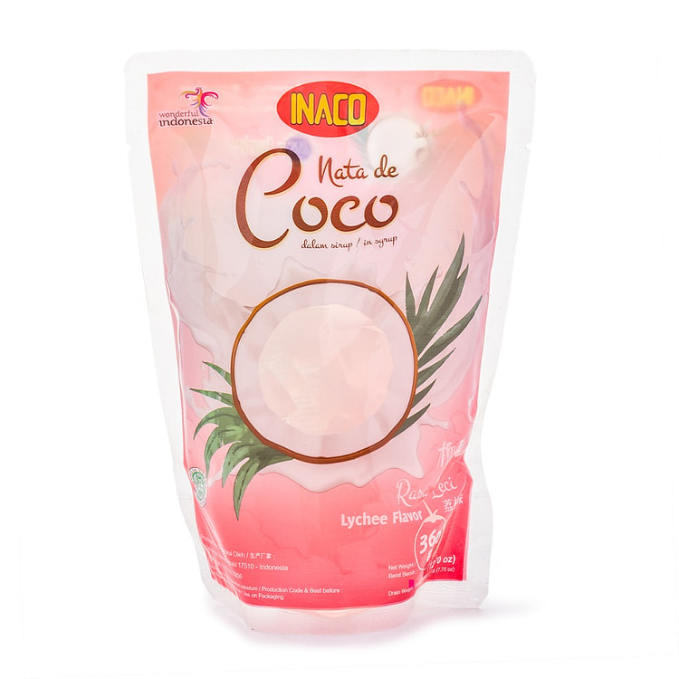 INACO Nata De Coco Lychee Flavor (min 2)