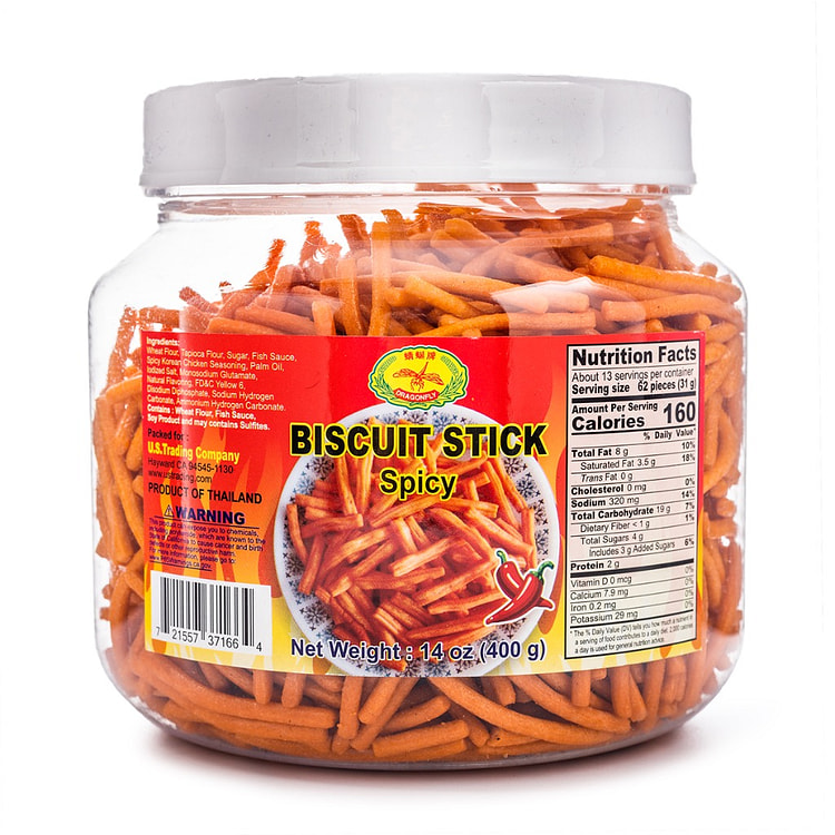 Dragonfly Biscuit Sticks, Spicy