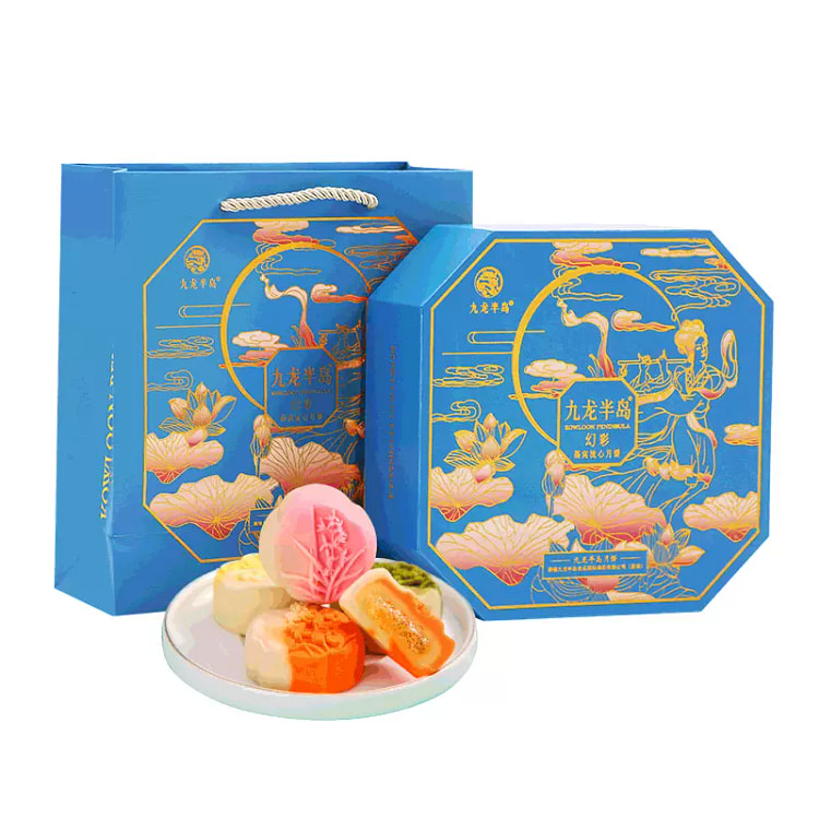 The Peninsula Fantasy Swallow Nest Flowing Mooncake Gift Box