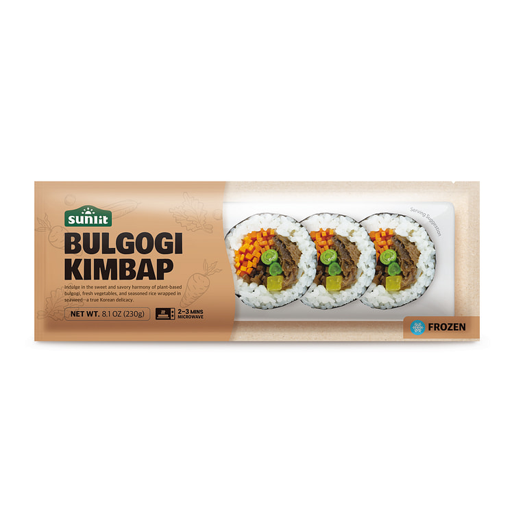 SUNLIT Plant Based Bulgogi Kimbap 8.1 oz