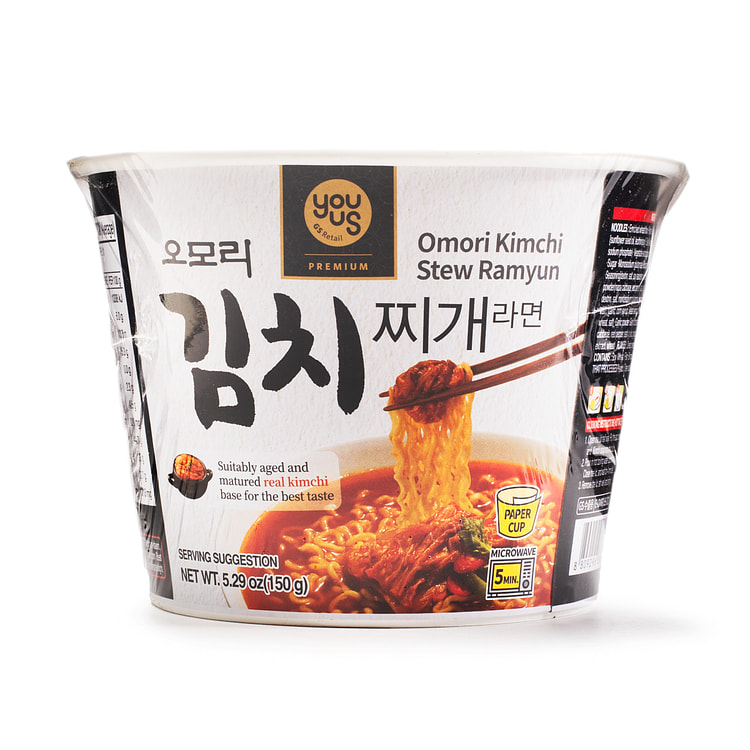 GS25 OMORI Kimchi Stew Ramen Big Bowl