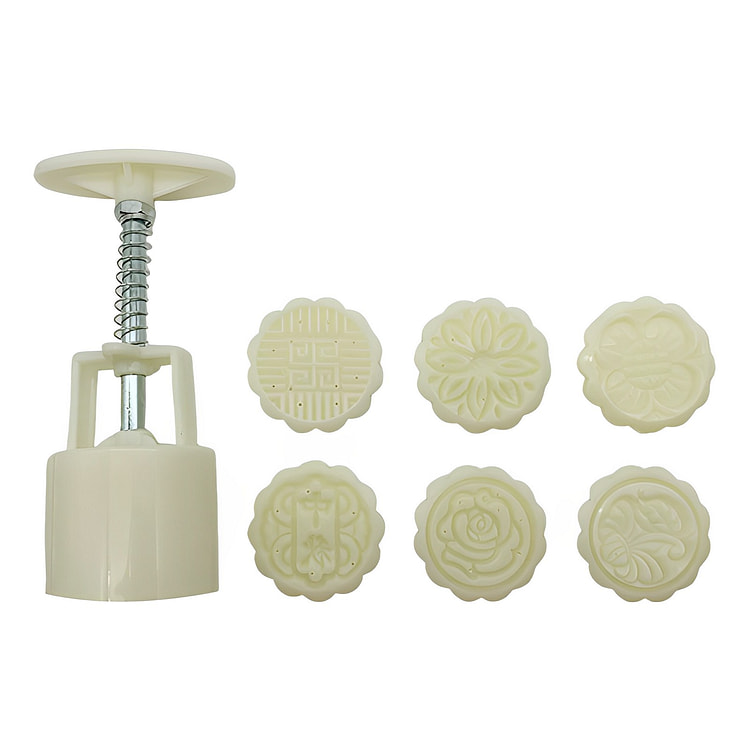 Mid-autumn Moon Cake Pastry Grinder 6pcs