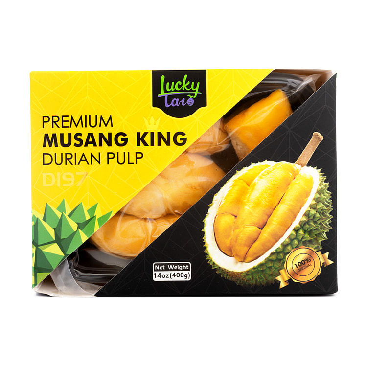 Premium Musang King Pulp Durian, D197 Frozen