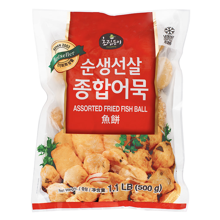 Choripdong Assorted Fried Fish Balls Frozen