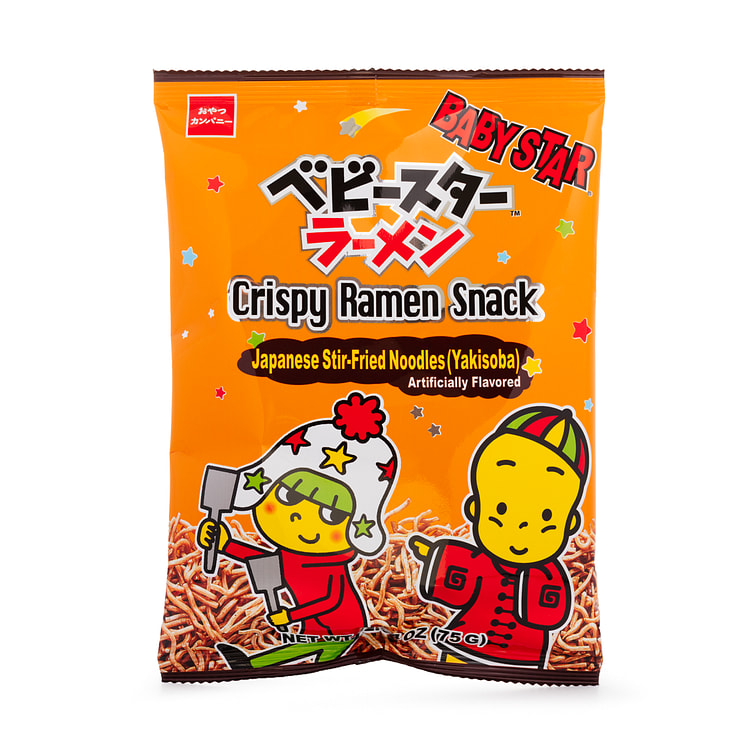 Baby Star Ramen Snack Yakisoba Flavor 70 g (min 2)