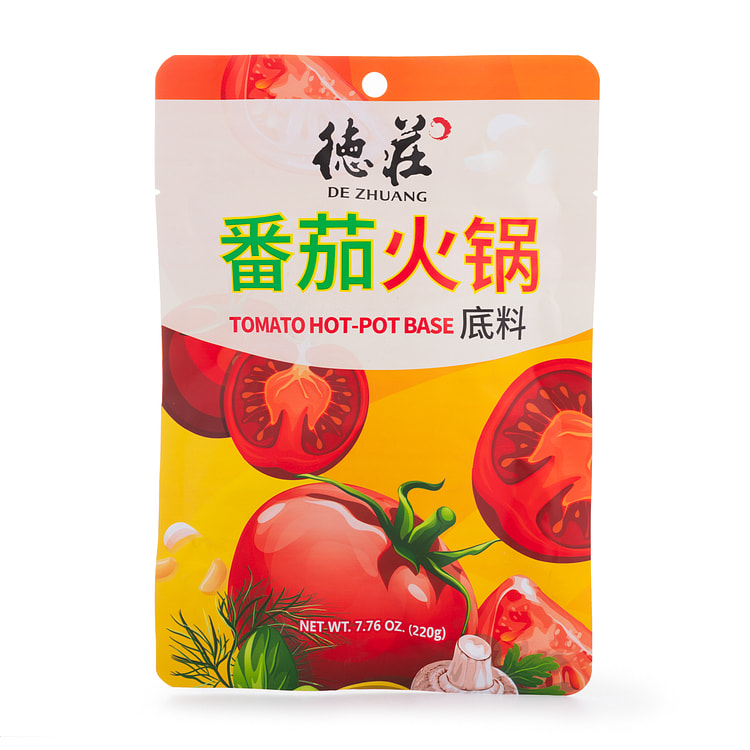 Dezhuang Hot Pot Base, Tomato Flavor