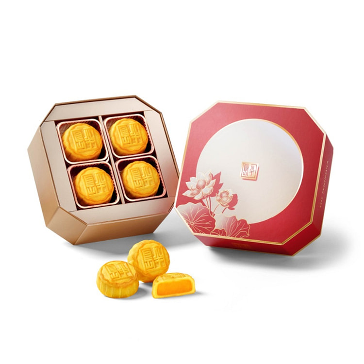 The Peninsula Mini Egg Custard Mooncake 8 Pcs 1 each