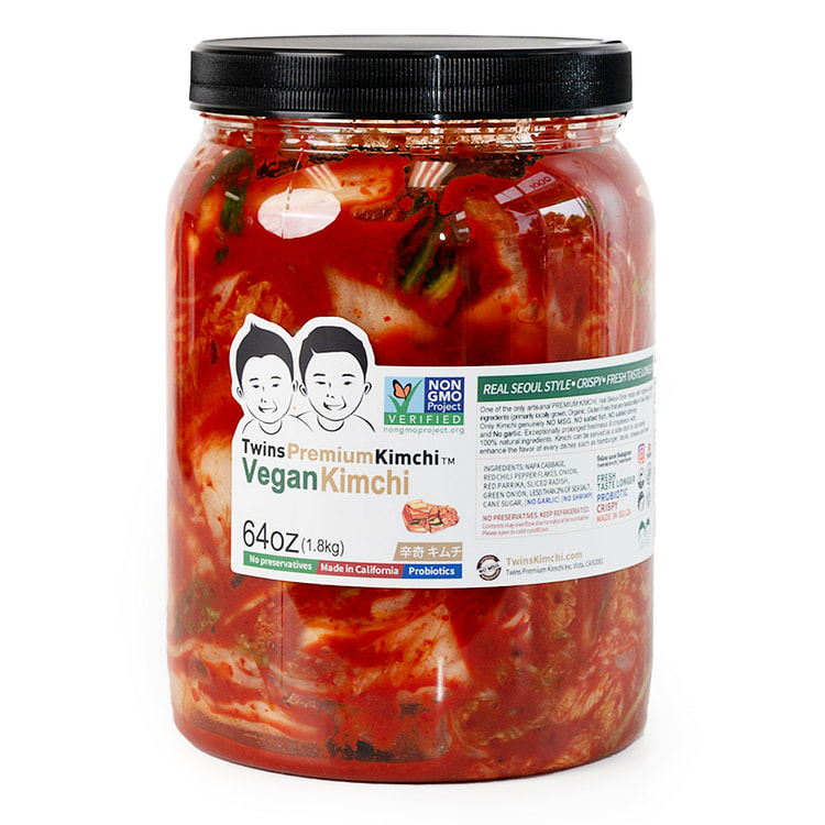 Twins Premium Kimchi Sliced Vegan Kimchi