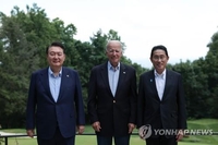 S. Korea, U.S., Japan leaders to announce joint statement Sunday to mark Camp David summit