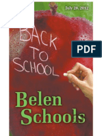 Belen Schools: Back To School 2012