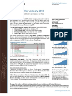 J P Morgan Macro Model For January 2012