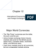 International Financial Markets and Foreign Exchange Policy