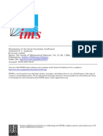 Anderson Distribution of The Correlation Coefficient