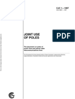 HB 87-1997 (CJC 1) Joint Use of Poles - The Placement On Poles of Power Lines and Paired Cable Telecommunicati