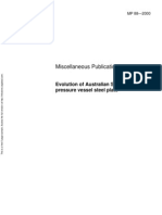 MP 88-2000 Evolution of Australian Standard For Pressure Vessel Steel Plate