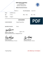 Chavis Davis Autopsy Report