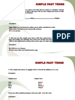 Simple Past Tense