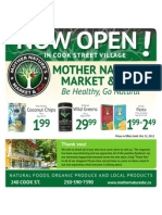 Mother Nature's Market Flyer-October 2012