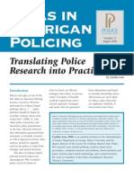 Translating Police Research Into Practice