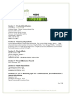 US Rare Earth Minerals, Inc. - Excelerite MSDS Short Version