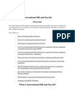 HR and Payroll White Paper