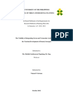 The Viability of Integrating Green and Vernacular Architecture in The Tourism Development of Donsol, Sorsogon