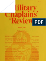 Military Chaplain Review Medical Ethics