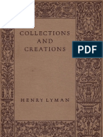 1934 - Collections and Creations - A Book of Receipts For Cocktails Long Drinks and Punches by Henry Lyman