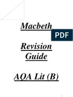 Macbeth Revision Guide AQA Lit (B)