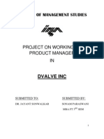 Project On Product Manager