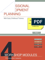 Professional Development Planning For EC Trainers - Latest Version