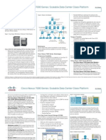 Cisco Nexus 7000 Series: Scalable Data Center Class Platform