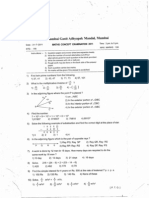 Mathsconceptexamination V 2011 English