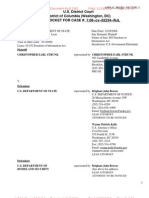 DC - Strunk FOIA - 2012-12-28 Strunk V DOS - Notice of Appeal of Decisions